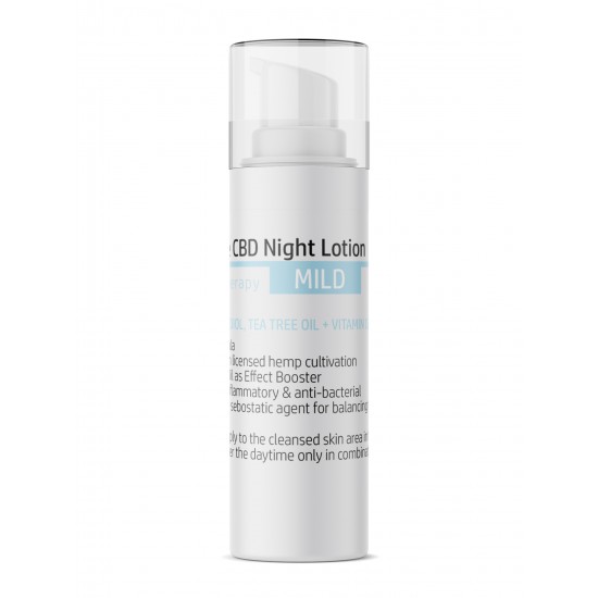 CBD anti akne nacht-lotion CBD anti akne nacht-lotion