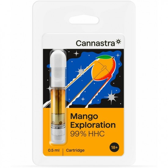 Cannastra Vape Cartridge Mango Expolation, 99%, ( 0,5ml )
