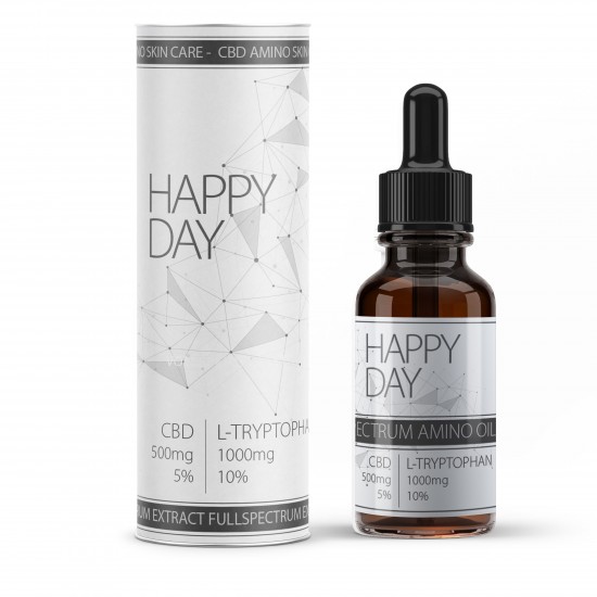 Happy day CBD 500mg - L-Tryptophan 1000mg Happy day CBD 500mg - L-Tryptophan 1000mg